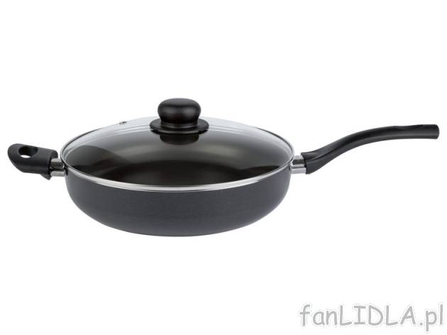 ERNESTO® Patelnia aluminiowa, Ø 28 cm z pokrywką Ernesto , cena 59,9 PLN 
 Opis ...