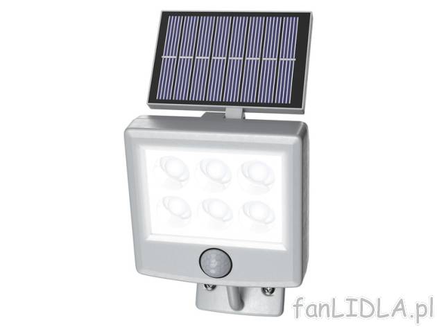 LIVARNO home Reflektor solarny LED z czujnikiem Livarno home, cena 49,99 PLN 
Opis ...