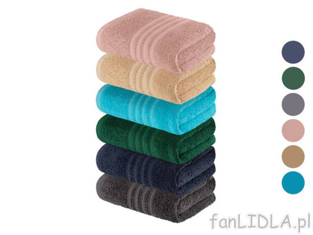 Livarno Home Ręcznik frotté, 50 x 90 cm, 1 sztuka Livarno home, cena 12,99 PLN ...