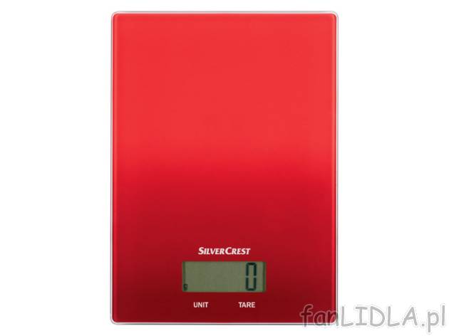 SILVERCREST Elektroniczna waga kuchenna | LIDL.PL Silvercrest, cena 29,99 PLN 
 ...
