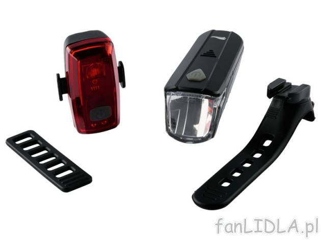 CRIVIT® Zestaw 2 lampek rowerowych LED przód Crivit , cena 34,99 PLN 
 CRIVIT&reg; ...