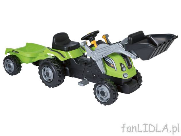 SMOBY Traktor na pedały Farmer Max z przyczepą Smoby, cena 299 PLN 
 Opis produktu ...