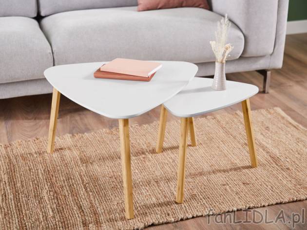 LIVARNO home Zestaw 2 stolików kawowych | LIDL.PL Livarno home, cena 139 PLN 
Udostępnij ...