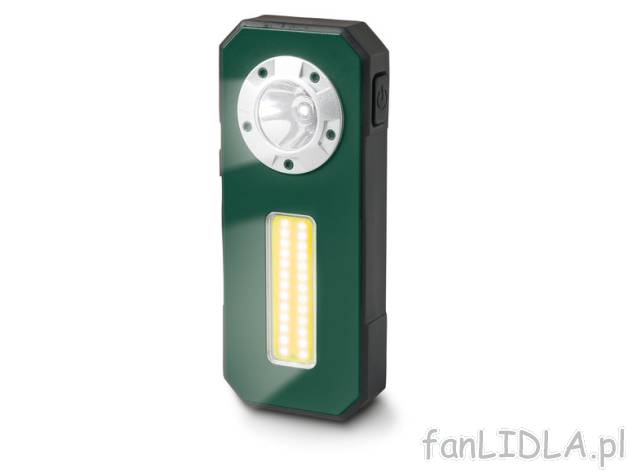 PARKSIDE Lampa akumulatorowa LED, 50/150 lm, 3,7 Parkside, cena 39,99 PLN 
PARKSIDE® Lampa ...