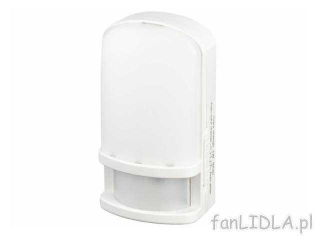 LIVARNO home Lampka nocna LED do kontaktu, 1 sztuka Livarno home, cena 24,99 PLN ...