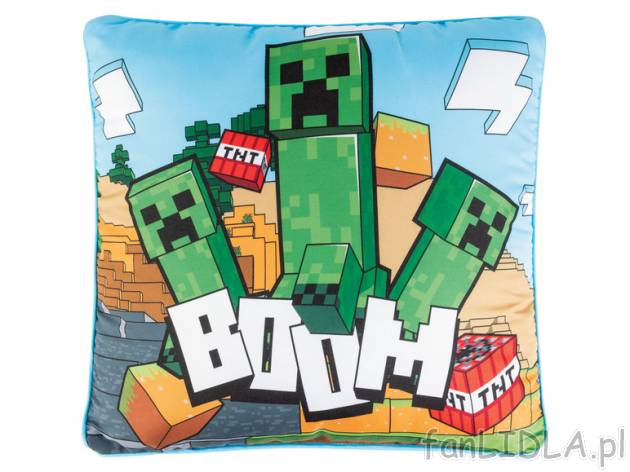 Minecraft Poduszka, 40 x 40 cm | LIDL.PL Minecraft, cena 29,99 PLN 
Minecraft Poduszka, ...