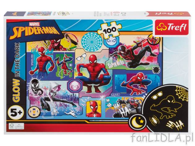 Trefl Puzzle świecące w ciemności, 100 sztuk Trefl, cena 19,99 PLN 
Trefl&nbsp;Puzzle ...