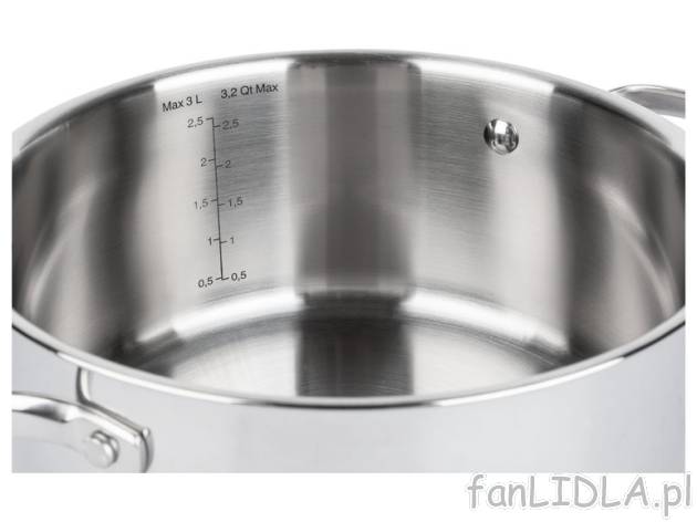 Tefal Garnek ze stali szlachetnej z pokrywką, Tefal, cena 119 PLN 
Tefal&nbsp;Garnek ...