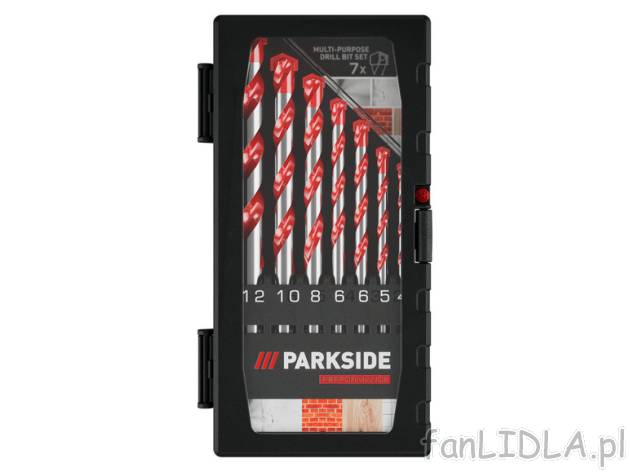 PARKSIDE PERFORMANCE® Zestaw wierteł uniwersalnych Parkside performance , cena ...