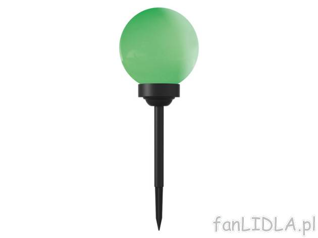 LIVARNO home Lampa solarna LED kula, Ø 15 cm Livarno home, cena 24,99 PLN 
Kula lampa ...