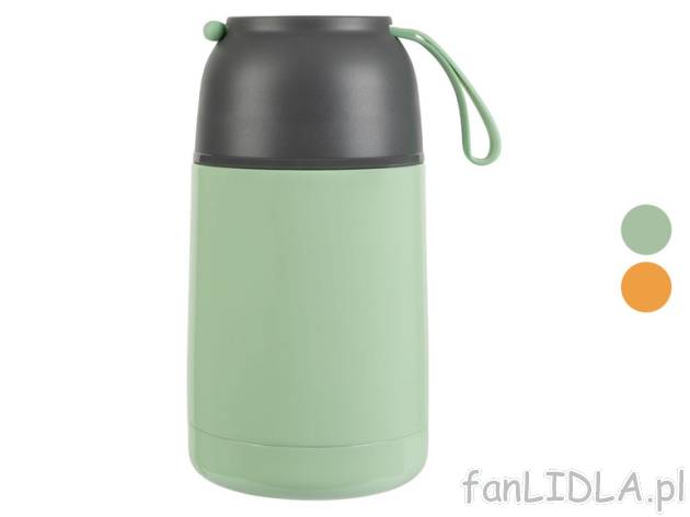 ERNESTO Termos obiadowy, z łyżką, 600 ml | Ernesto, cena 49,99 PLN 
ERNESTO Termos ...
