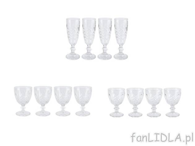 ERNESTO® Komplet 4 kieliszków do wina lub szklanek Ernesto , cena 39,99 PLN 
ERNESTO Komplet ...