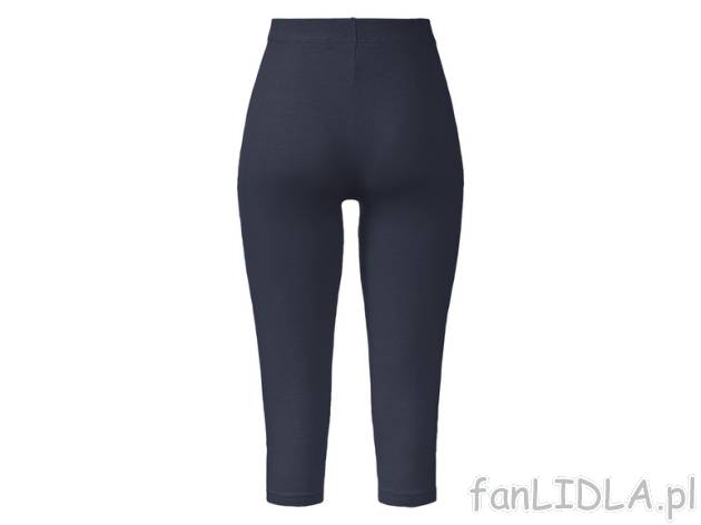 esmara® Legginsy damskie 3/4 z bawełną | LIDL.PL Esmara , cena 14,99 PLN 
esmara® ...