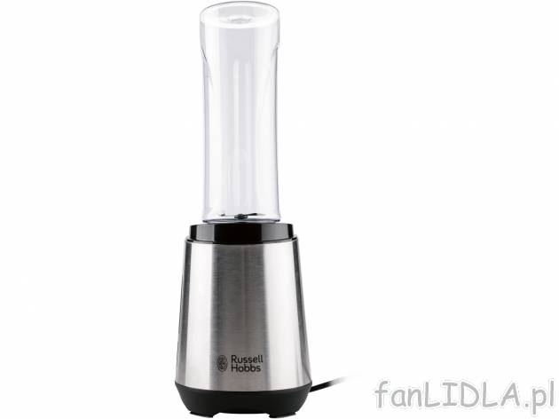 Blender do smoothie 300 W , cena 109,00 PLN 
- obudowa ze szczotkowanej stali nierdzewnej
- ...