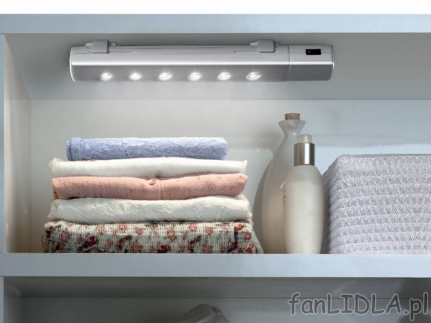 Listwa oświetleniowa LED , cena 24,99 PLN za 1 szt. 
- 6 jasnych, energooszczędnych ...
