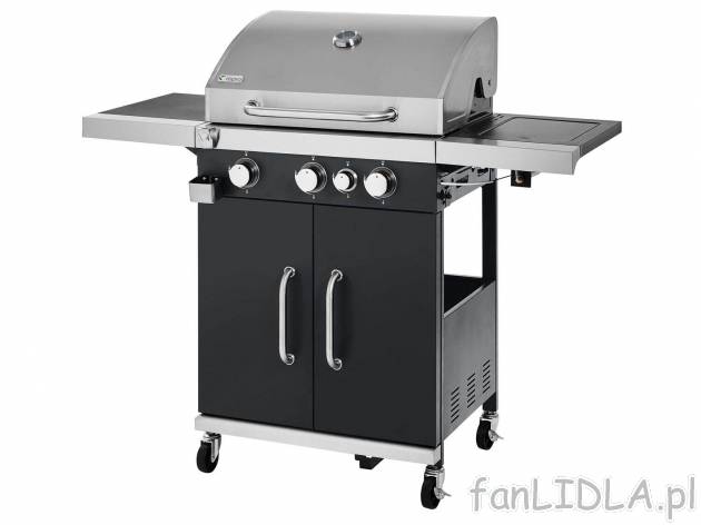 Grill gazowy 3-palnikowy* , cena 799,00 PLN 
* Produkt dostępny w wybranych sklepach. ...