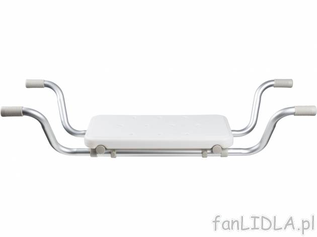Siedzisko do wanny , cena 79,90 PLN 
- 73-83 x 31,5 x 10,5 cm
- stabilna konstukcja ...