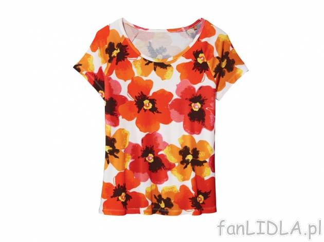 Bluzka Esmara, cena 19,99 PLN za 1 szt. 
- 4 wzory 
- rozmiary: XS - L (nie wszystkie ...