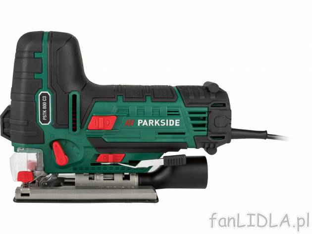 Wyrzynarka 800 W Parkside PSTK 800 C3, cena 129,00 PLN 
- szybkie cięcie i optymalne ...