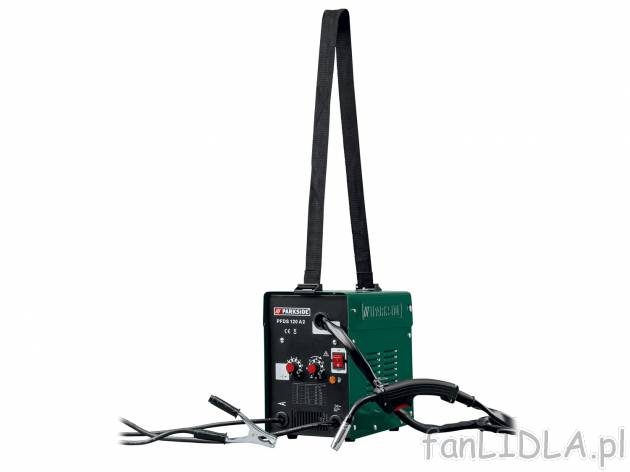 Urządzenie spawalnicze Parkside PFDS 120 A2, cena 379,00 PLN 
- 2-m przewód spawalniczy ...