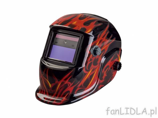 Kask spawalniczy Parkside, cena 119,00 PLN 
- automatyczna kontrola zaciemniania ...