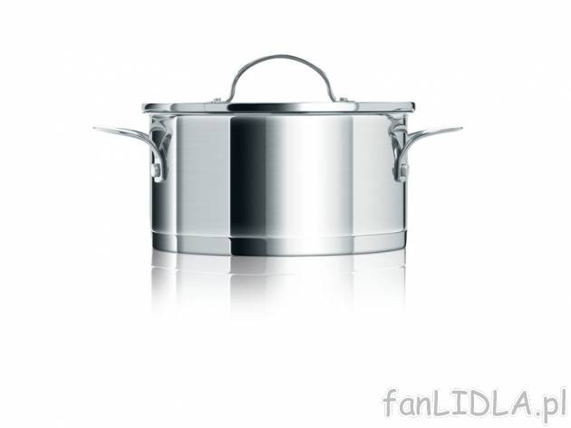 Garnek indukcyjny ze stali szlachetnej Ø ok. 20 cm Ernesto, cena 59,90 PLN za 1 ...