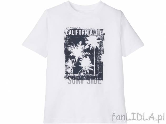 T-shirt chłopięcy Pepperts, cena 9,99 PLN 
- rozmiary: 122-152
- 100% bawełny
Dostępne ...