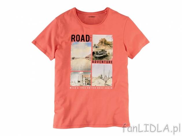 Koszulka Livergy, cena 19,99 PLN za 1 szt. 
- 100% bawełna 
- rozmiary: S-XXL (nie ...