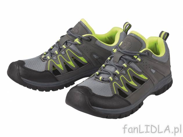 Buty męskie Livergy, cena 64,90 PLN 
- rozmiary: 41-46
- wysoka wentylacja zapewniająca ...