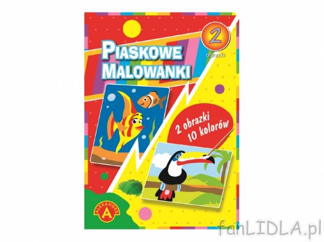 Książka z serii „Piaskowe malowanki“ , cena 7,99 PLN za 1 szt. 
- 5 wzor&oacute;w ...