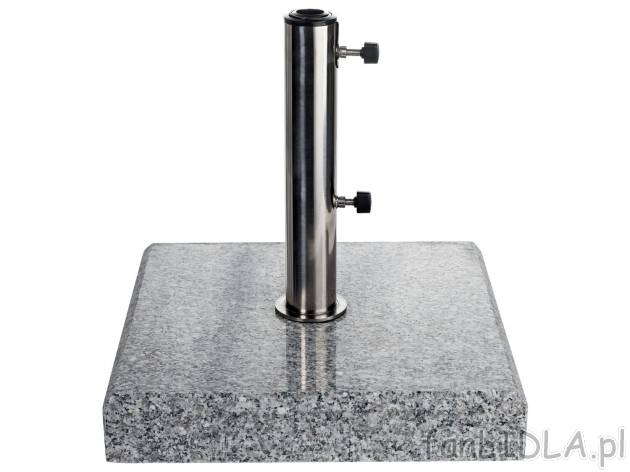 Granitowy stojak na parasol , cena 99,00 PLN 
- 38 x 38 x 6,5 cm (dł. x szer. ...