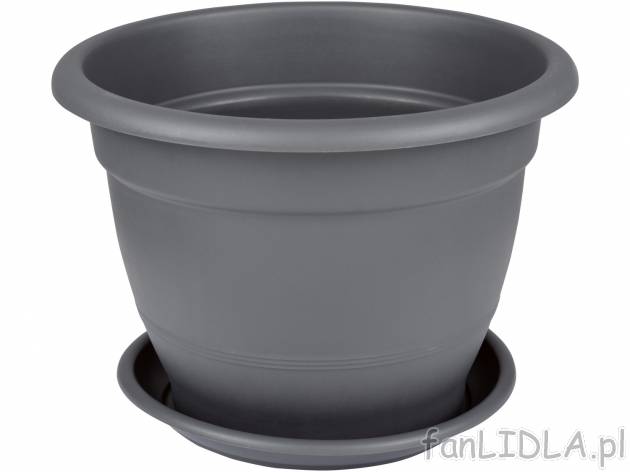 Doniczka z podstawką Parkside, cena 24,99 PLN  
-  &oslash; 45 cm
Opis

- top marka