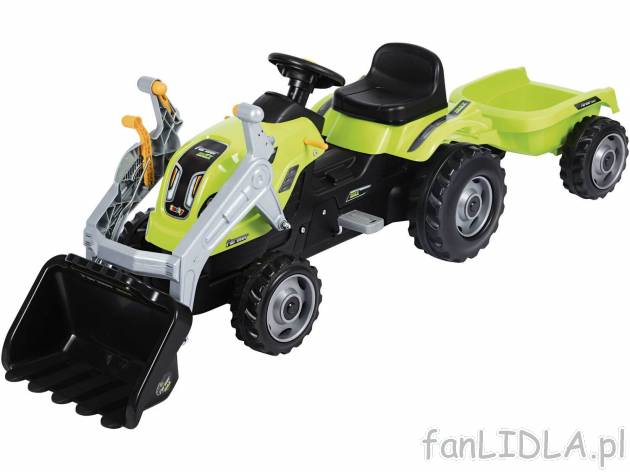 Traktor z przyczepą Farmer Max Smoby, cena 299,00 PLN 
- 182 x 62 cm (dł. x wys.)
- ...