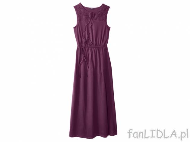 Sukienka maxi Esmara, cena 34,99 PLN za 1 szt. 
- z jerseyu 
- 100% bawełna 
- ...