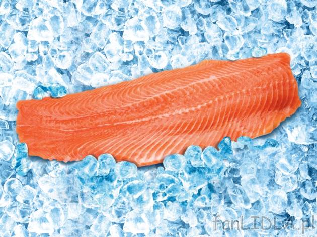 Filet z pstrąga łososiowego , cena 2,59 PLN za 100 g 
- Mięso pstrąga łososiowego ...