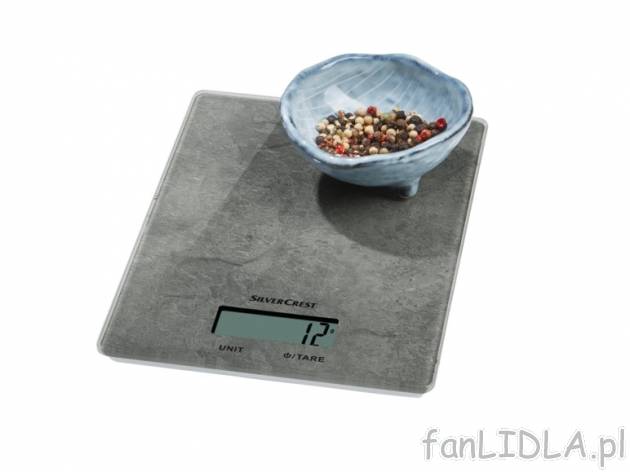 Waga kuchenna* Silvercrest Kitchen Tools, cena 29,99 PLN za 1 szt. 
*Produkt dostępny ...
