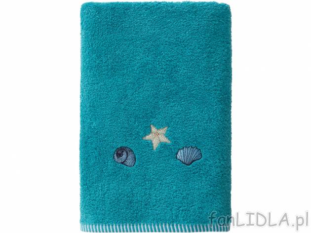 Ręcznik 70 x 140 cm Meradiso, cena 17,99 PLN 
4 wzory 
- 100% bawełny
- 450 ...