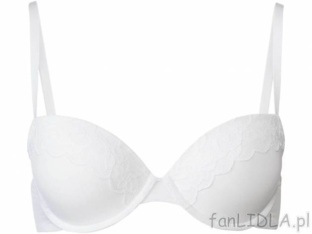 Biustonosz push-up Esmara Lingerie, cena 19,99 PLN 
- rozmiary: 75B, 80B, 85B, ...