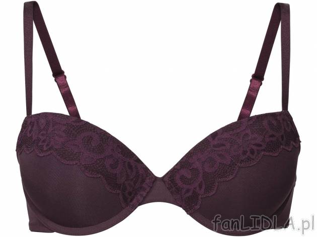 Biustonosz push-up Esmara Lingerie, cena 19,99 PLN 
- rozmiary: 75B, 80B, 85B, ...