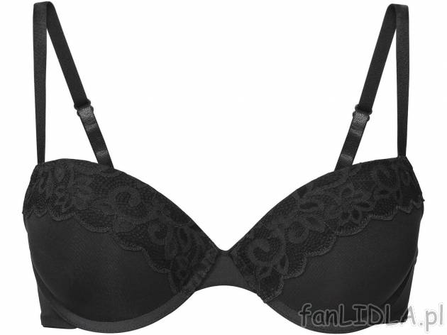 Biustonosz push-up Esmara Lingerie, cena 19,99 PLN 
- rozmiary: 75B, 80B, 85B, ...