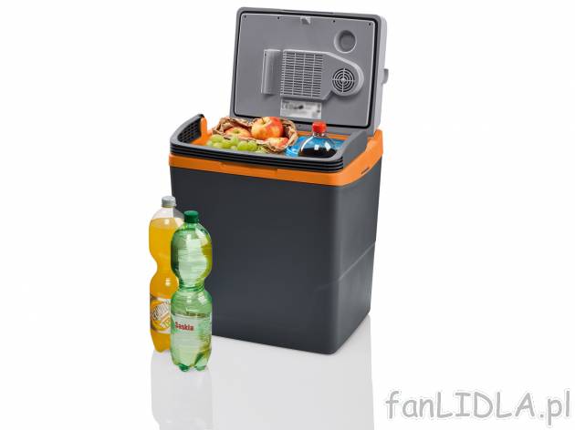Turystyczna lodówka elektryczna Crivit, cena 179,00 PLN 
- szybkie i równomierne ...
