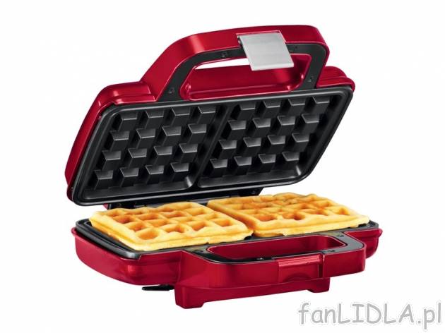 Gofrownica 1000 W Silvercrest Kitchen Tools, cena 59,90 PLN za 1 szt. 
Marka Silver ...