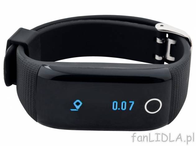 Opaska fitness z funkcją Bluetooth® Silvercrest Personal Care, cena 69,00 PLN ...