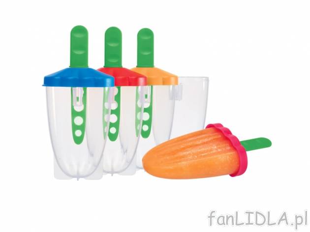 Foremki do lodów na patyku , cena 7,99 PLN za 1 opak. 
- produkt dostępny przy ...