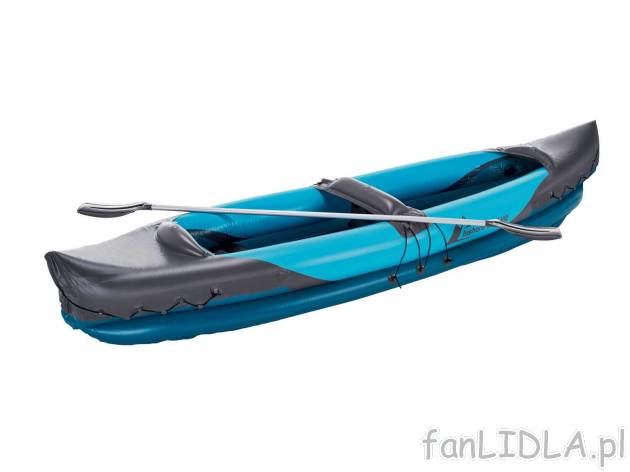 Dmuchany kajak 2-osobowy Crivit, cena 229,00 PLN 
- ok. 325 x 76 x 48 cm (dł. x ...