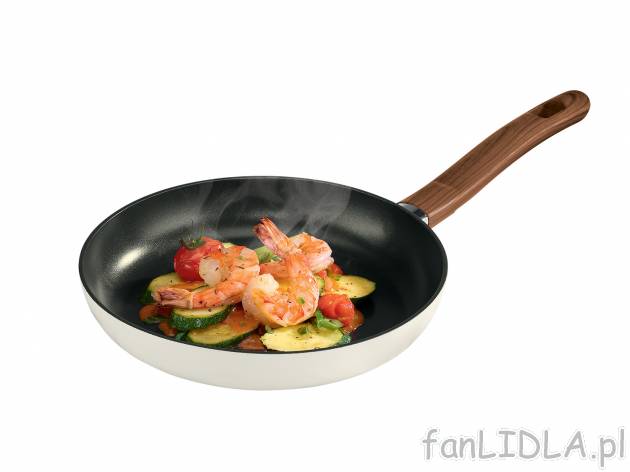 Patelnia z kutego aluminium 24 cm , cena 44,99 PLN za 1 szt. 
- trwała, ceramicznie ...