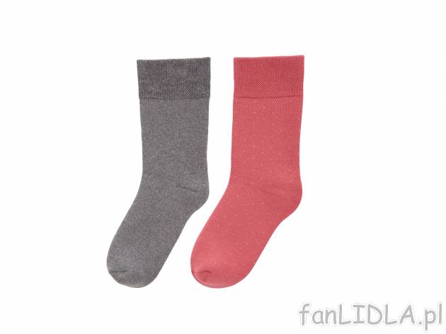 Skarpetki, 2 pary , cena 15,99 PLN za 1 opak. 
-  rozmiary: 35-42