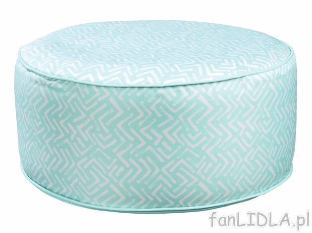 Dmuchany puf , cena 69,90 PLN 
- 53 x 23 cm (&Oslash; x wys.)
- powłoczka z ...