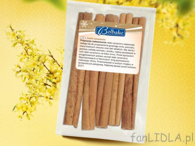 Laski cynamonowe , cena 2,99 PLN za 5 szt./1 opak. 
- Doskonale nadają się do ...
