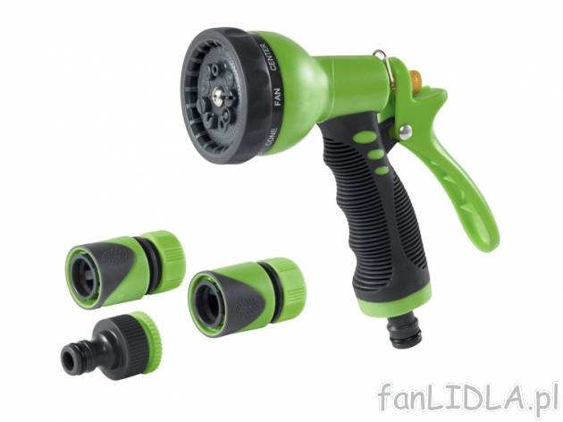 Wielofunkcyjny zestaw zraszaczy Florabest, cena 16,99 PLN za 1 szt. 
- kompletny ...